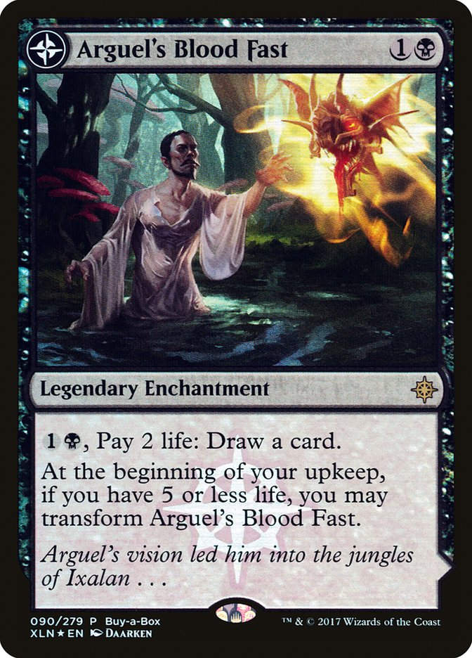 Arguel's Blood Fast // Temple of Aclazotz (PXTC) (90) / Foil