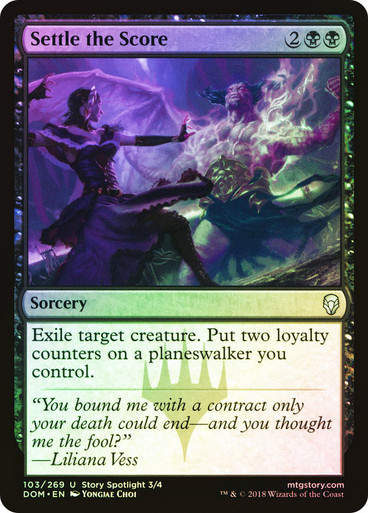 Settle the Score (DOM) (103) / Foil