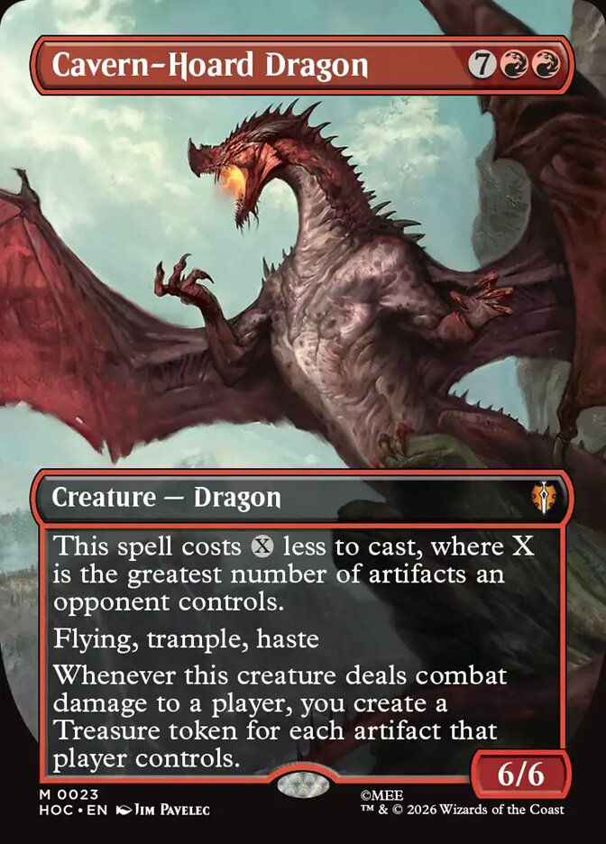 Cavern-Hoard Dragon (HOC) (23)