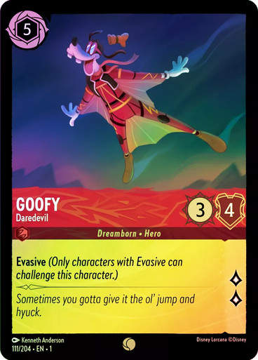 Goofy - Daredevil (LOR_TFC) / Foil