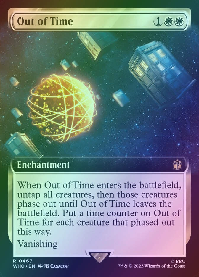 Out of Time (WHO) (467) / Extended Art / Foil