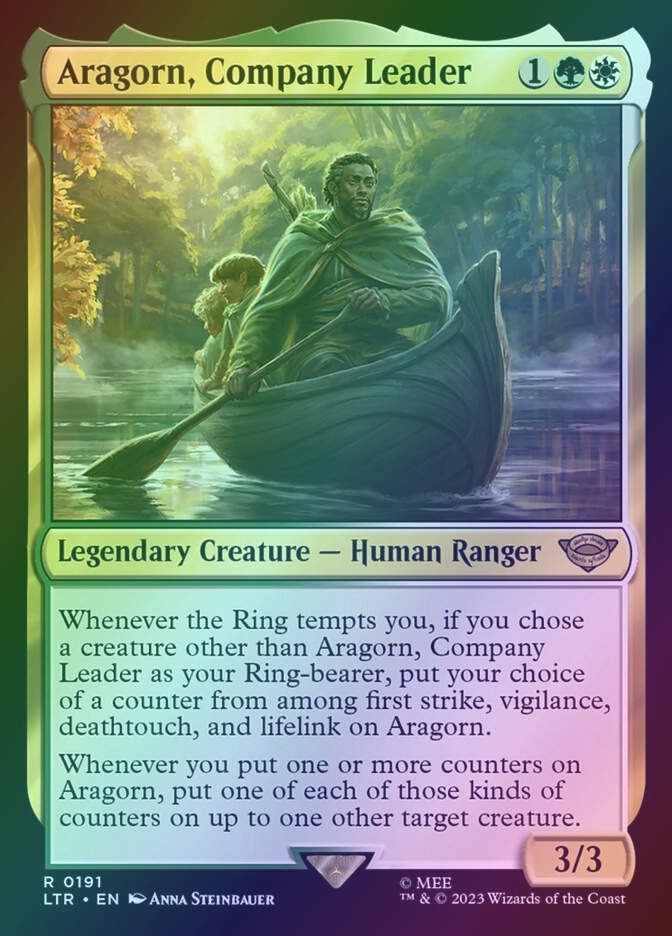 Aragorn, Company Leader (LTR) (191) / Foil