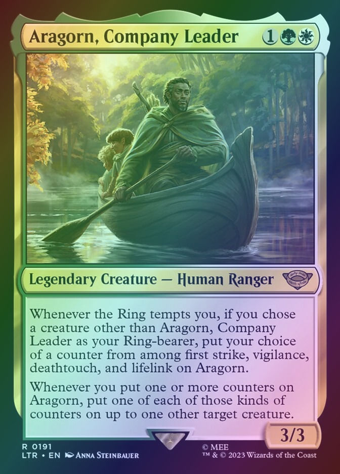 Aragorn, Company Leader (LTR) (191) / Foil