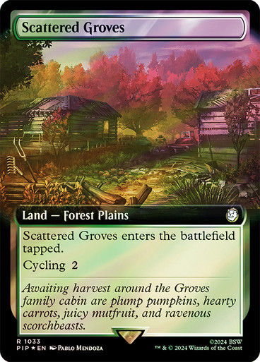 Scattered Groves (pip) (1033) / Extended Surge Foil