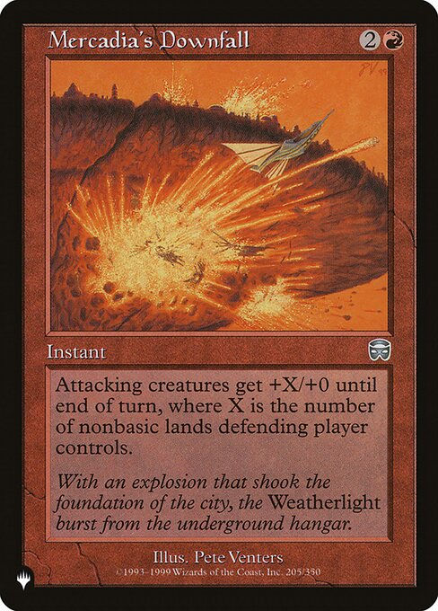 Mercadia's Downfall (PLST) (MMQ-205)