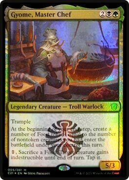 Gyome, Master Chef (C21) / Foil