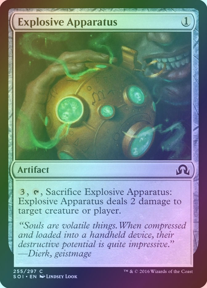 Explosive Apparatus (SOI) (255) / Foil