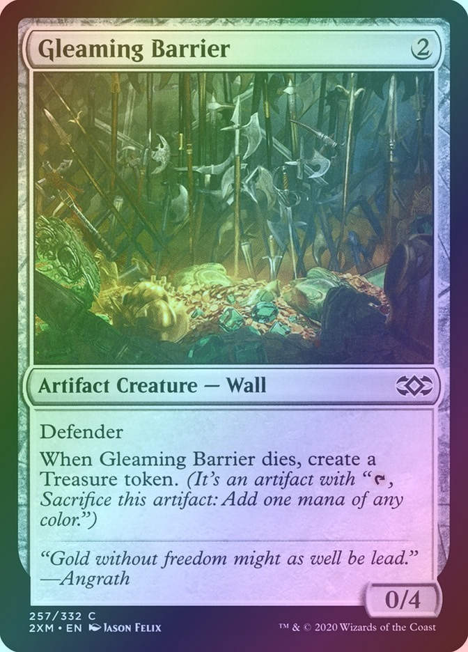 Gleaming Barrier (2XM) (257) / Foil