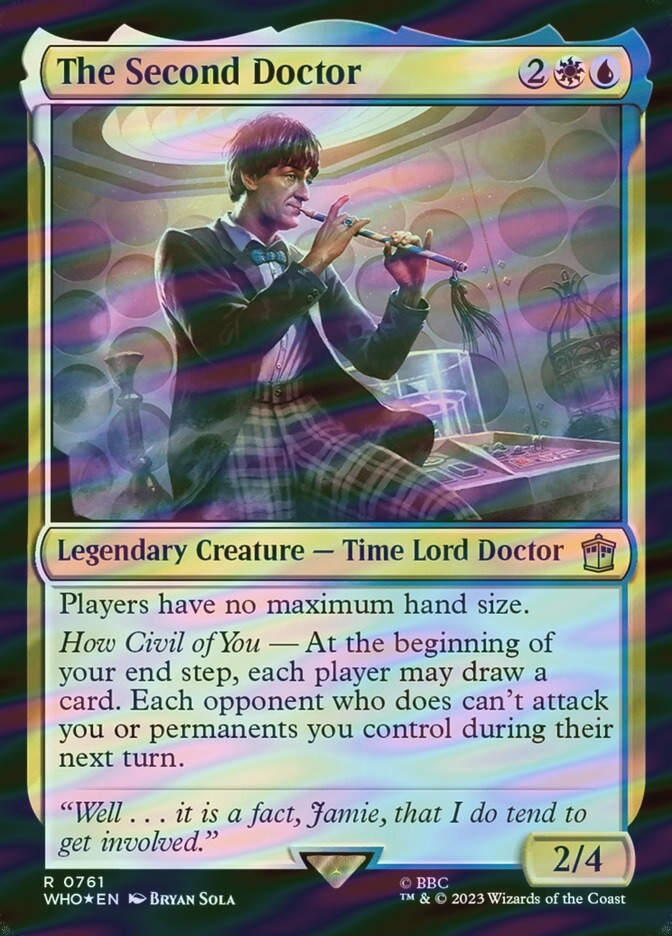 The Second Doctor (WHO) (761) / Surge Foil