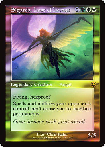 Sigarda, Host of Herons (INR) (434) / Foil Retro