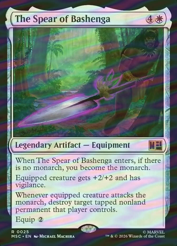 The Spear of Bashenga (MSC) (25) / Surge Foil