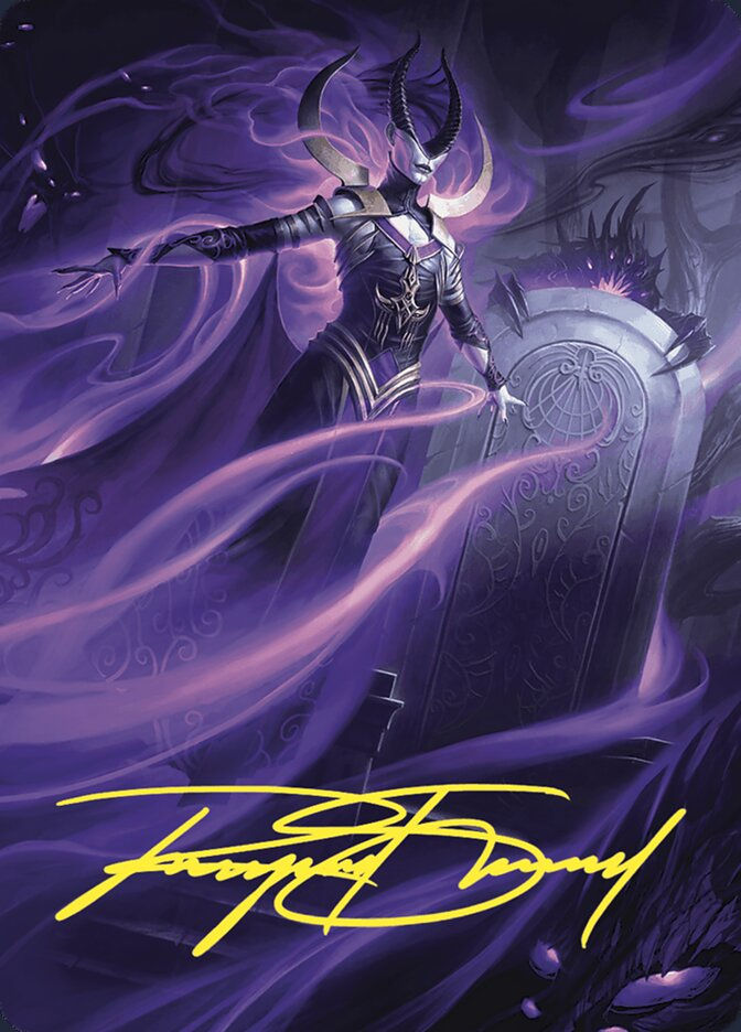 Ashiok, Wicked Manipulator (AWOE) (10) / Firma Dorada