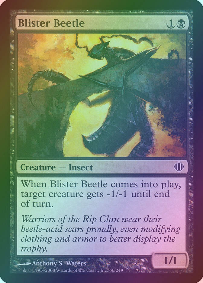 Blister Beetle (ALA) (66) / Foil
