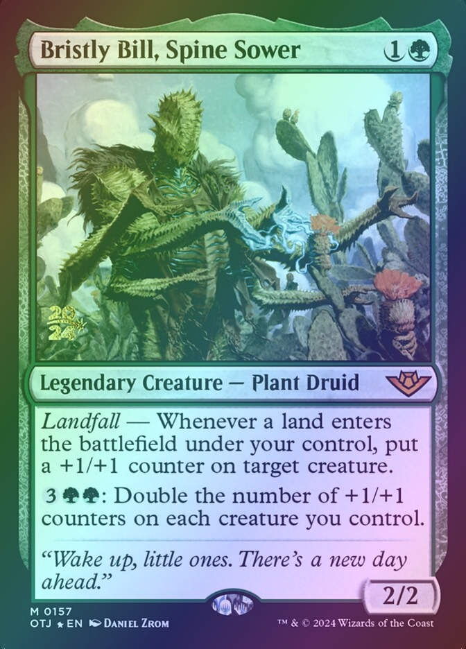 Bristly Bill, Spine Sower (POTJ) (157s) / Foil