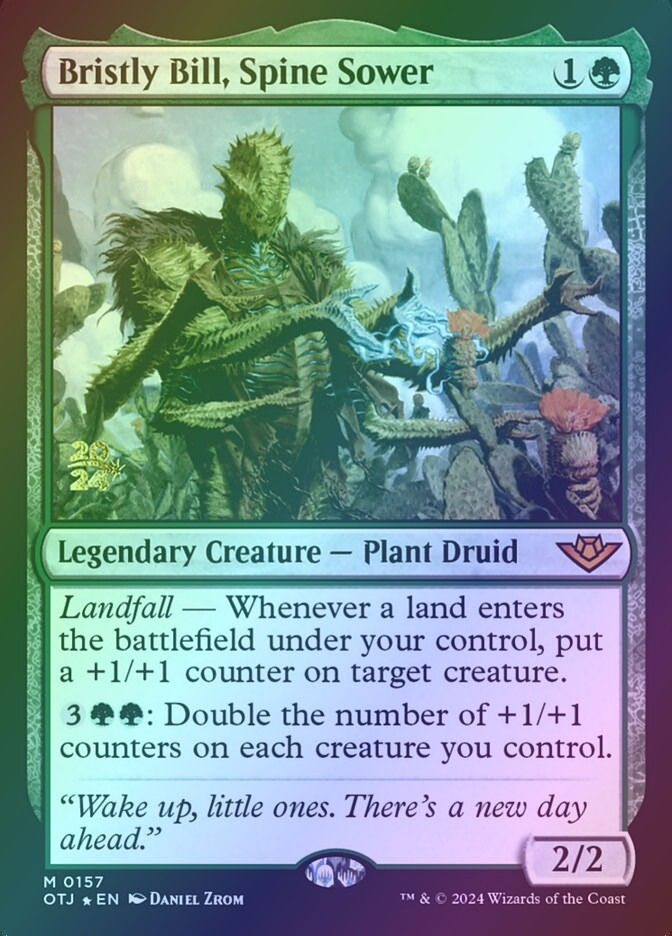 Bristly Bill, Spine Sower (POTJ) (157s) / Foil