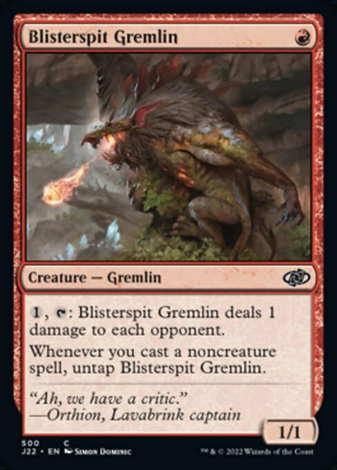 Blisterspit Gremlin (J22))