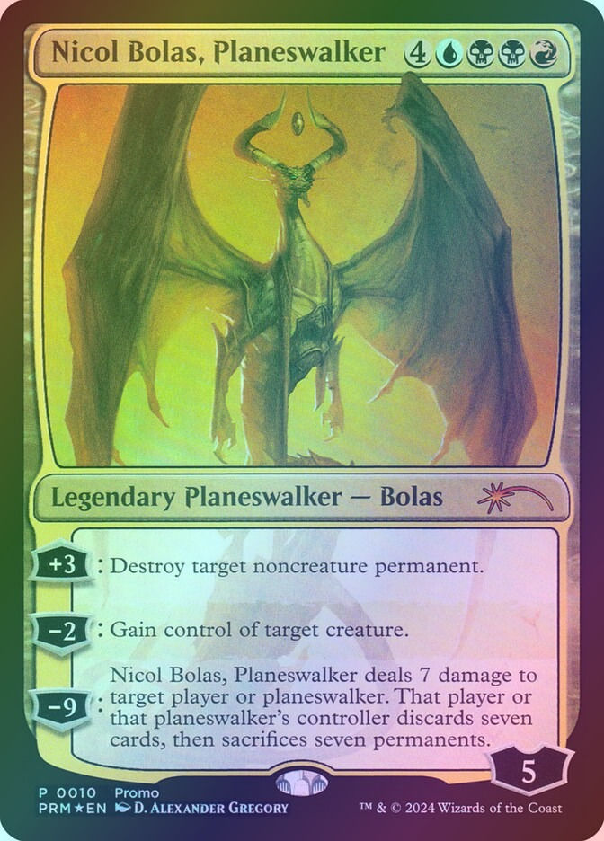 Nicol Bolas, Planeswalker (PMEI) (2025-10) / Foil