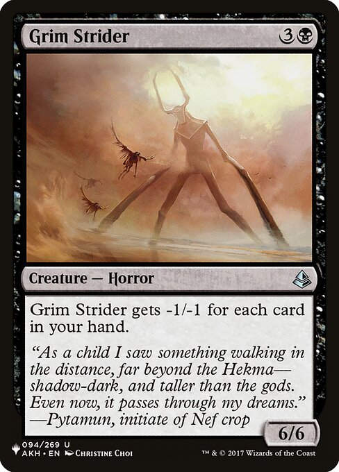 Grim Strider (PLST) (AKH-94)