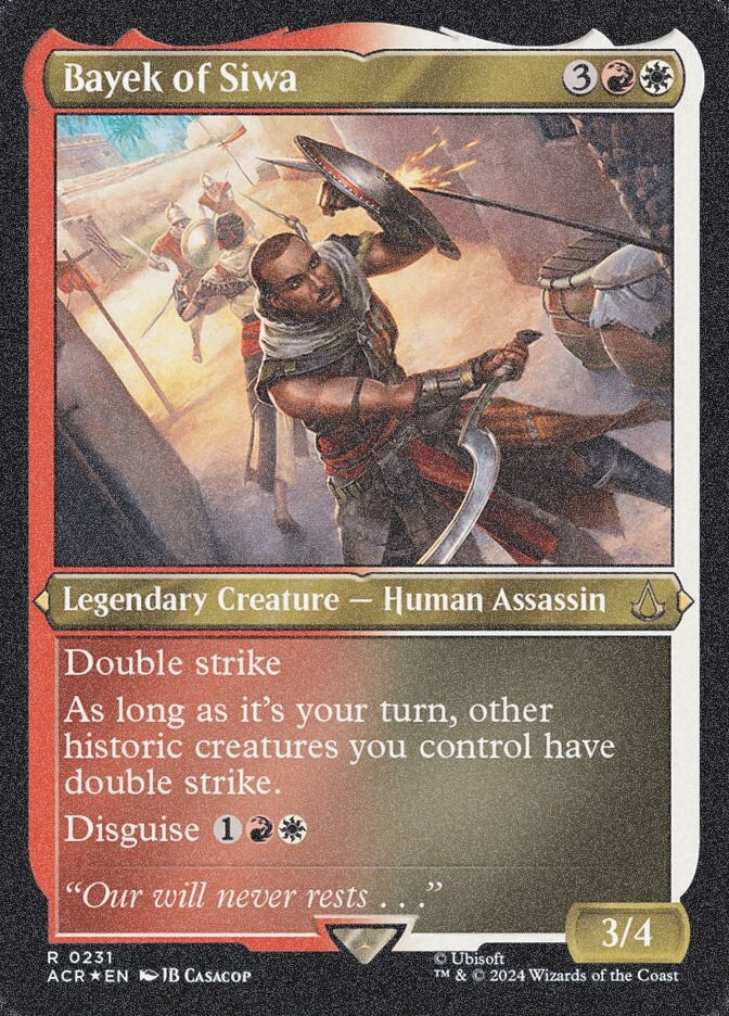 Bayek of Siwa (ACR) (231) / Foil Etched