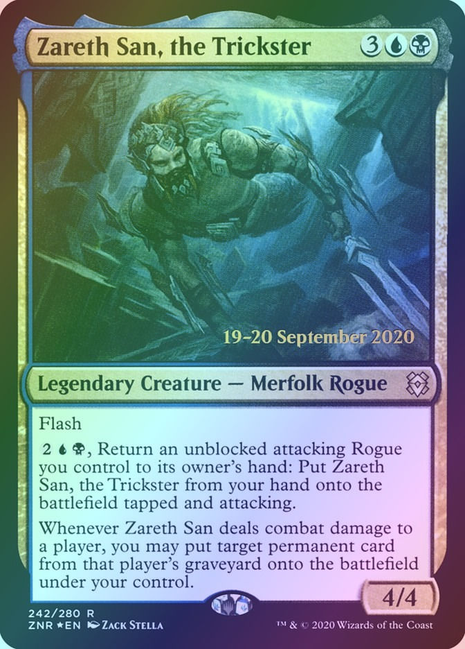 Zareth San, the Trickster (PZNR) (242s) / Foil
