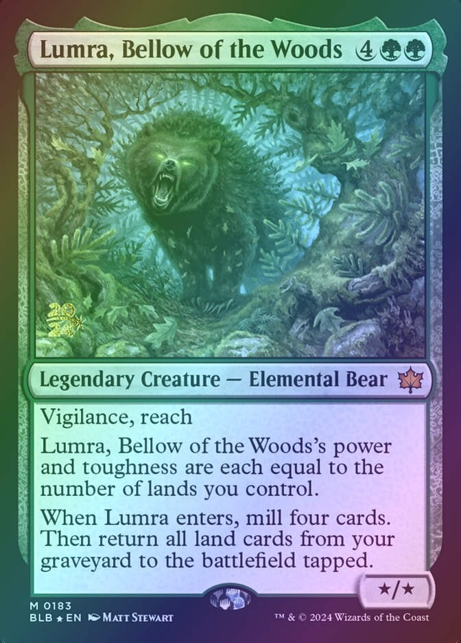 Lumra, Bellow of the Woods (PBLB) (183s) / Foil