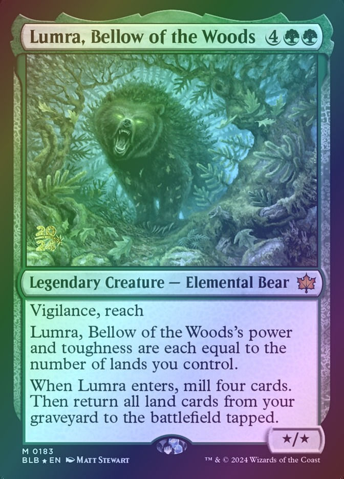 Lumra, Bellow of the Woods (PBLB) (183s) / Foil