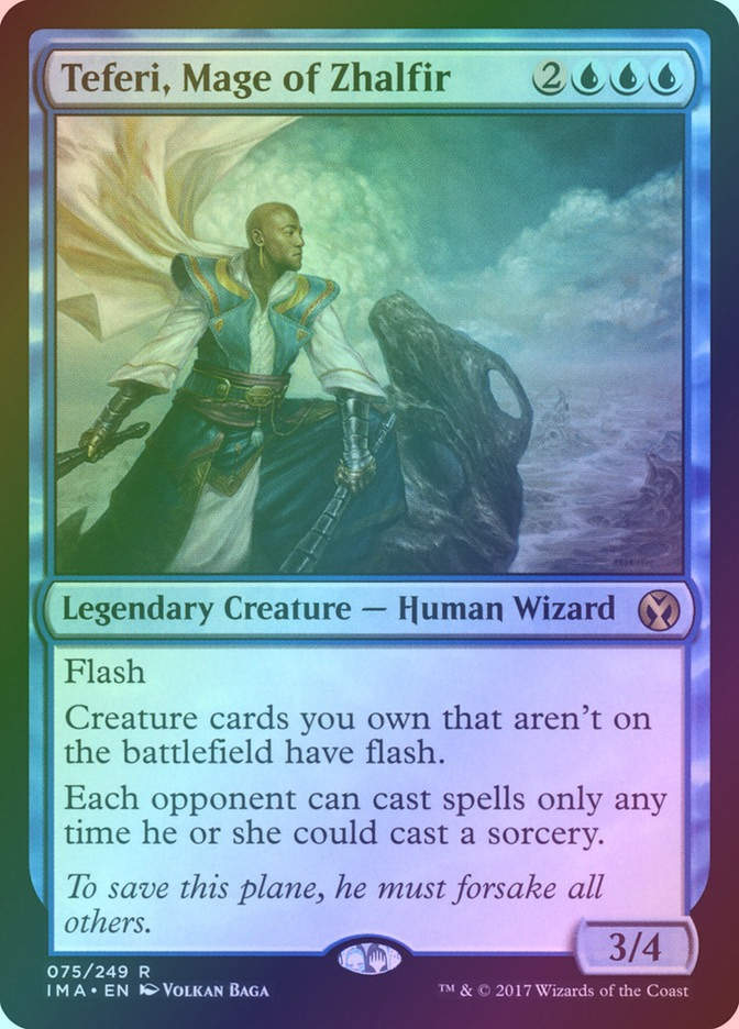 Teferi, Mage of Zhalfir (IMA) (75) / Foil
