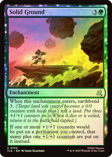 Solid Ground (TLE) (142) / Foil