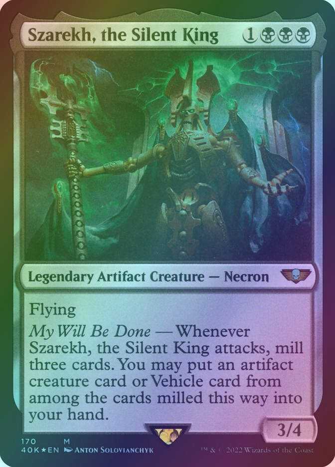 Szarekh, the Silent King (40K) (170) / Foil