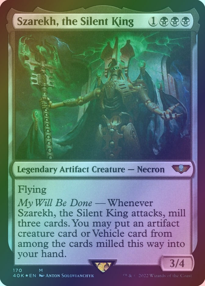 Szarekh, the Silent King (40K) (170) / Foil