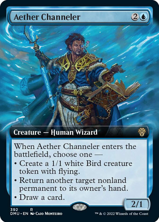 Aether Channeler (DMU) / Extended Art