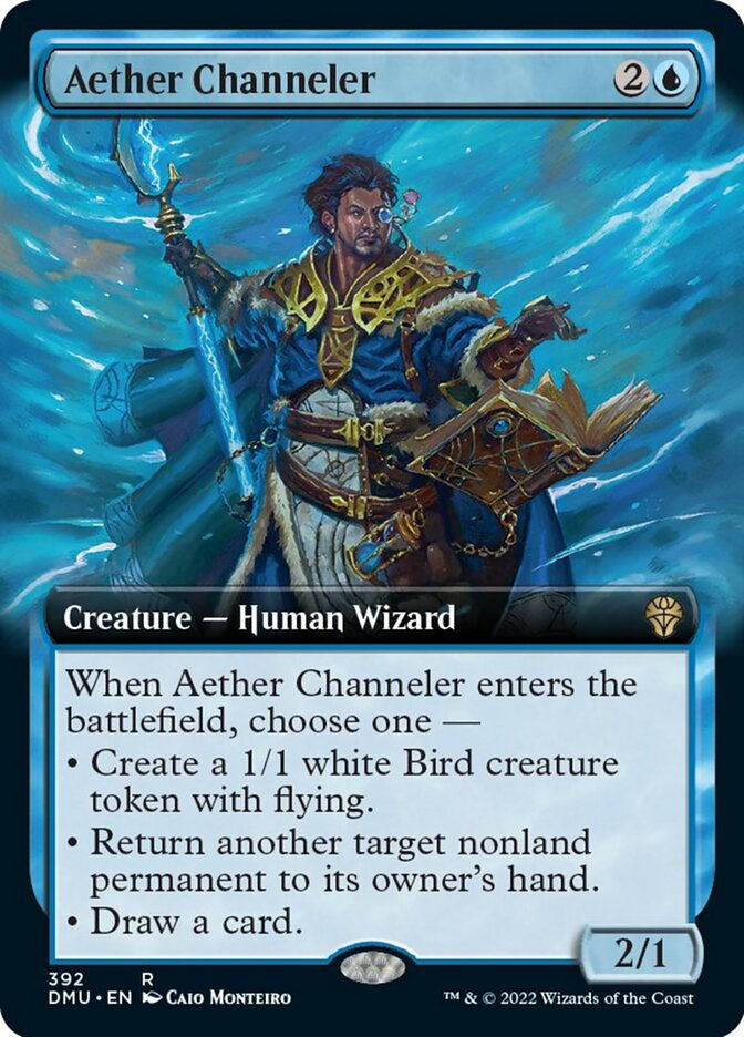 Aether Channeler (DMU) / Extended Art