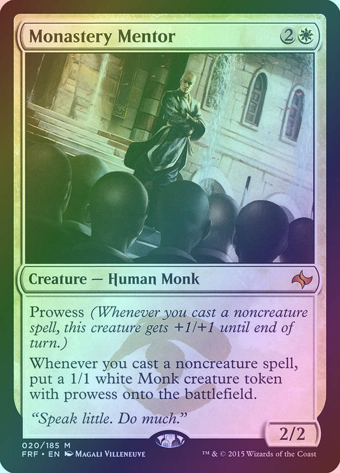 Monastery Mentor (FRF) (20) / Foil