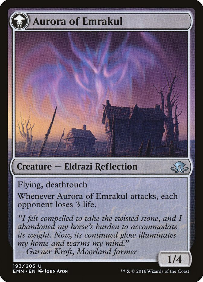 Cryptolith Fragment // Aurora of Emrakul (EMN) (193) — cara 2 de 2