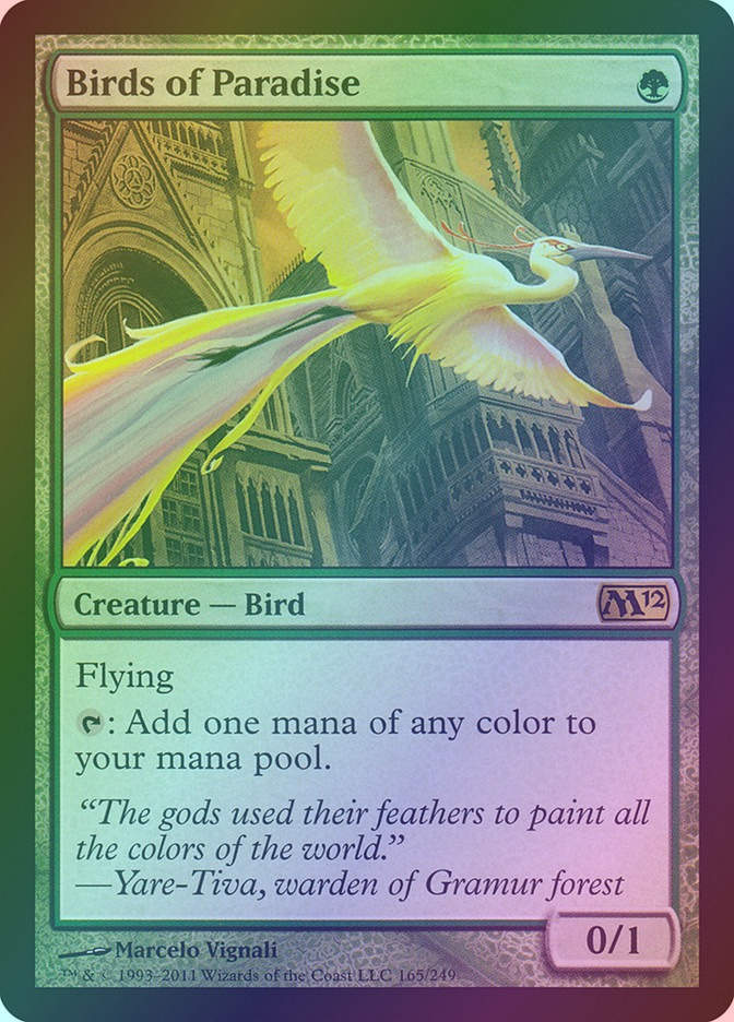Birds of Paradise (M12) (165) / Foil