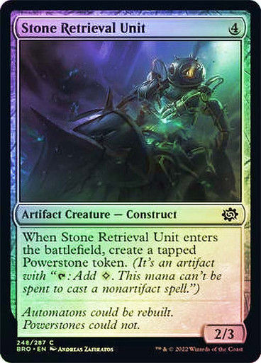 Stone Retrieval Unit (BRO) / Foil