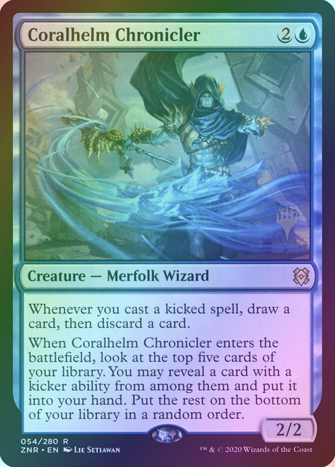 Coralhelm Chronicler (PZNR) (54p) / Foil