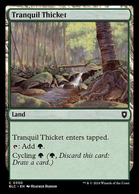 Tranquil Thicket (blc) (350)