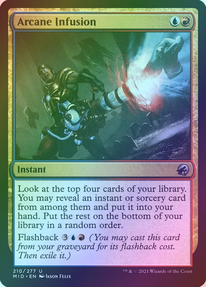 Arcane Infusion (MID) (210) / Foil