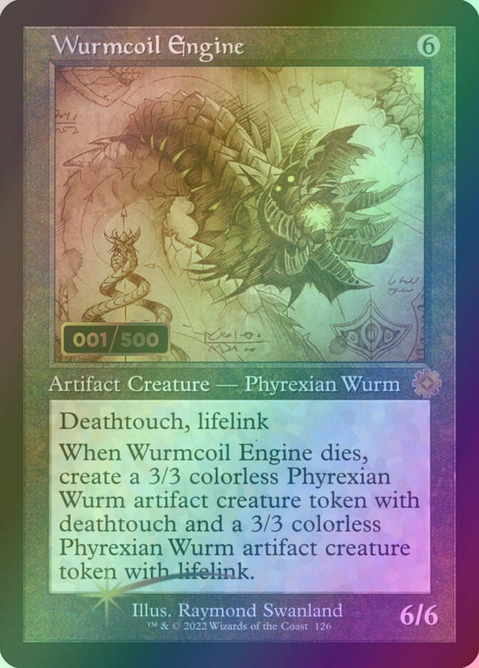 Wurmcoil Engine (BRR) (126z) / Serialized