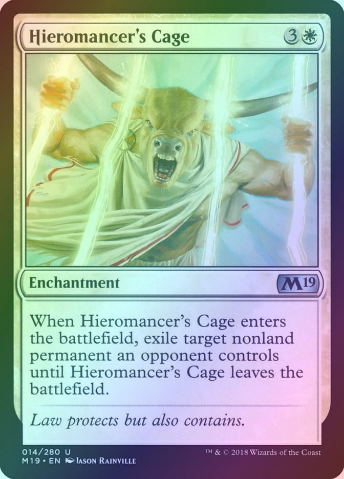 Hieromancer's Cage (M19) (14) / Foil
