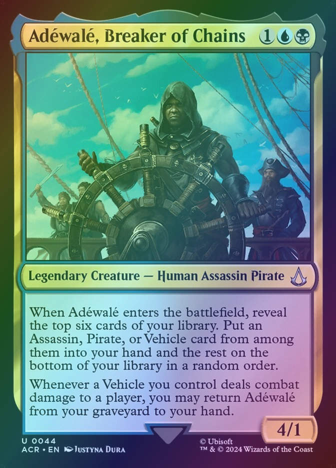 Adéwalé, Breaker of Chains (ACR) (44) / Foil