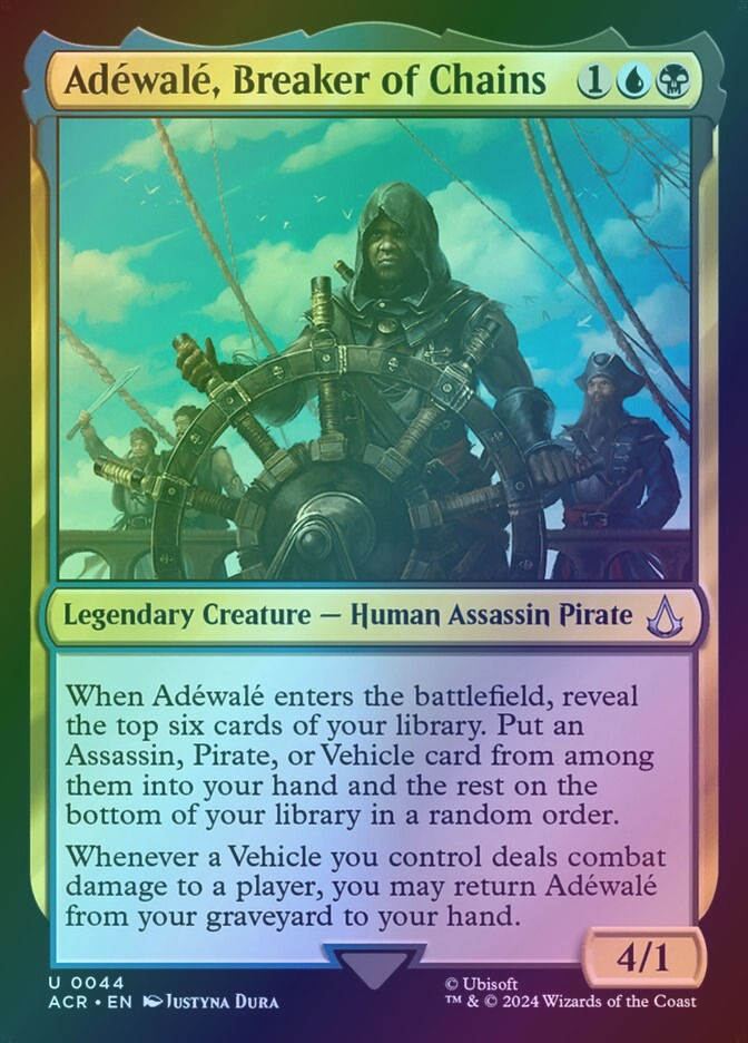 Adéwalé, Breaker of Chains (ACR) (44) / Foil