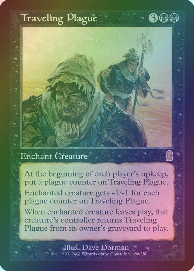 Traveling Plague (ODY) (166) / Foil