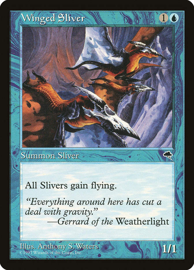 Winged Sliver (TMP) (106)