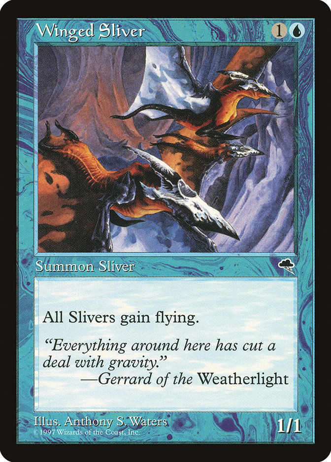 Winged Sliver (TMP) (106)