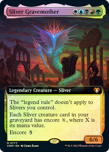Sliver Gravemother (cmm) / Extended Art / Foil