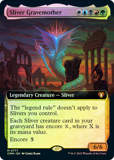 Sliver Gravemother (cmm) / Extended Art / Foil