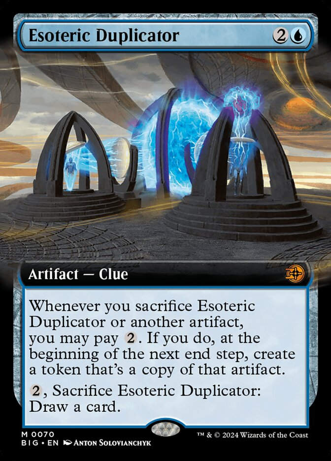 Esoteric Duplicator (BIG) (70) / Extended Art