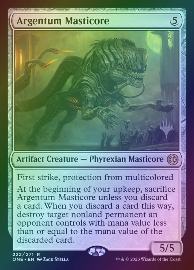 Argentum Masticore (PONE) (222p) / Foil
